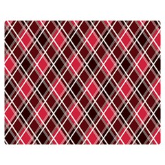 Geometric Double Sided Flano Blanket (medium)  by nateshop