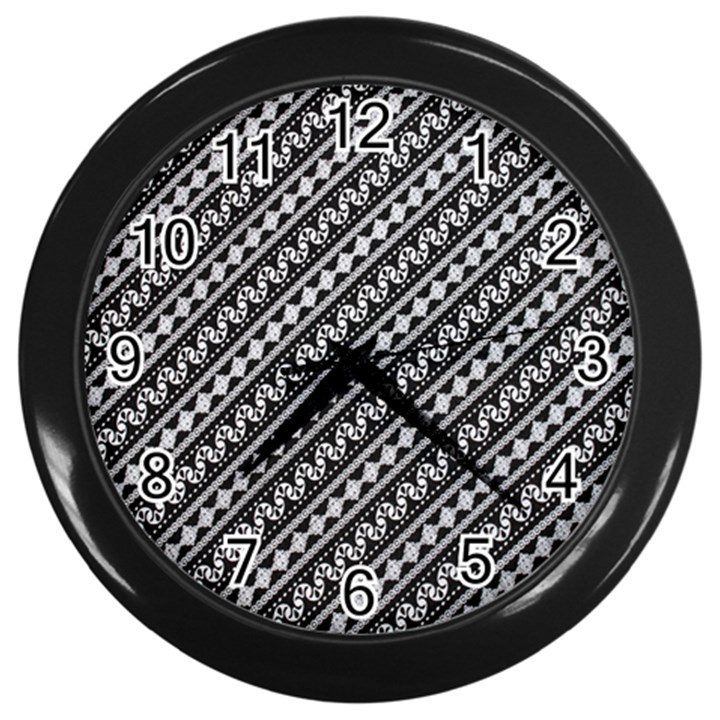 Hd-wallpaper Wall Clock (Black)