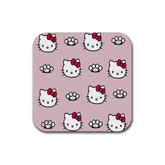 Hello Kitty Rubber Coaster (square) by nateshop