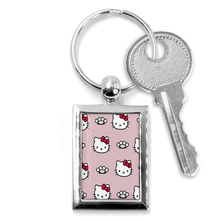 Hello Kitty Key Chain (Rectangle)