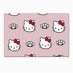 Hello Kitty Postcard 4 x 6  (pkg Of 10) by nateshop