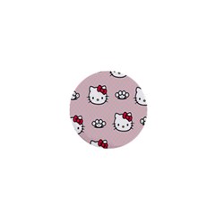 Hello Kitty 1  Mini Buttons by nateshop