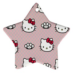 Hello Kitty Ornament (star) by nateshop