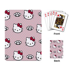 Hello Kitty Playing Cards Single Design (rectangle) by nateshop