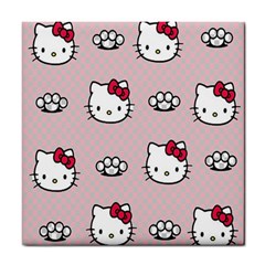 Hello Kitty Tile Coaster by nateshop