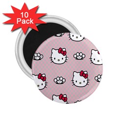 Hello Kitty 2 25  Magnets (10 Pack)  by nateshop