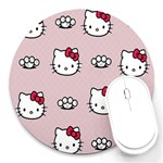 Hello Kitty Round Mousepad Front