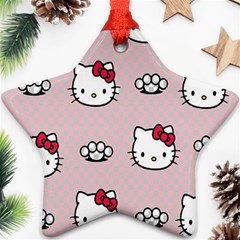 Hello Kitty Ornament (star) by nateshop