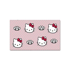 Hello Kitty Sticker Rectangular (10 Pack) by nateshop