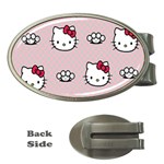 Hello Kitty Money Clips (Oval)  Front