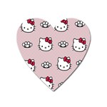 Hello Kitty Heart Magnet Front