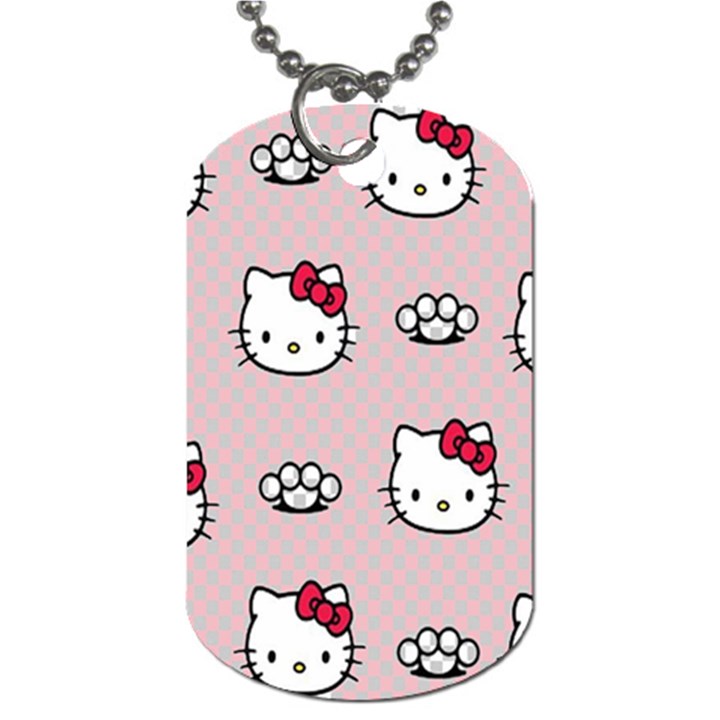 Hello Kitty Dog Tag (One Side)