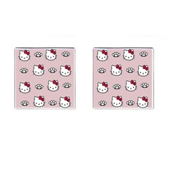 Hello Kitty Cufflinks (square) by nateshop