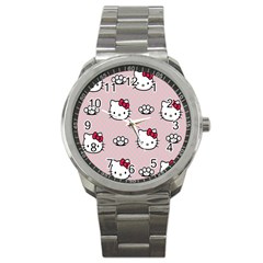 Hello Kitty Sport Metal Watch by nateshop