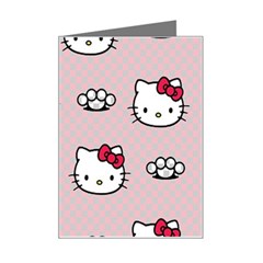 Hello Kitty Mini Greeting Card by nateshop