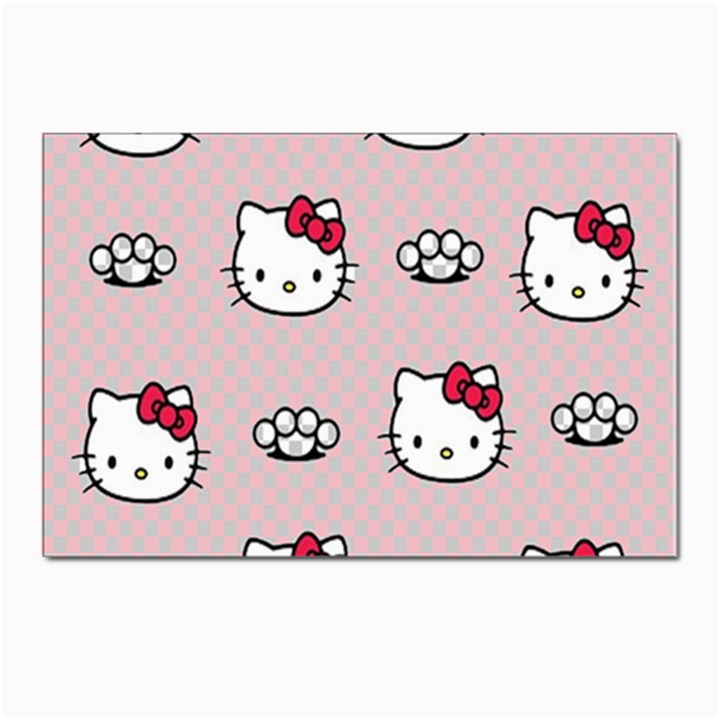 Hello Kitty Postcard 4 x 6  (Pkg of 10)