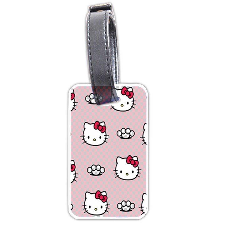 Hello Kitty Luggage Tag (one side)