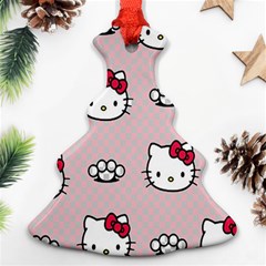 Hello Kitty Ornament (christmas Tree)  by nateshop