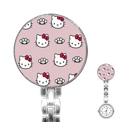 Hello Kitty Stainless Steel Nurses Watch by nateshop