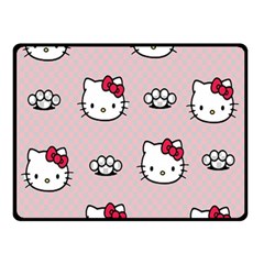 Hello Kitty Double Sided Fleece Blanket (small)  by nateshop