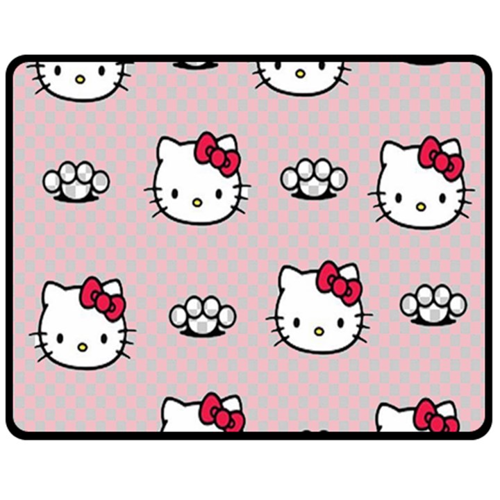 Hello Kitty Double Sided Fleece Blanket (Medium) 