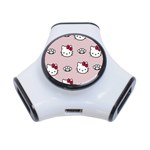 Hello Kitty 3-Port USB Hub Front