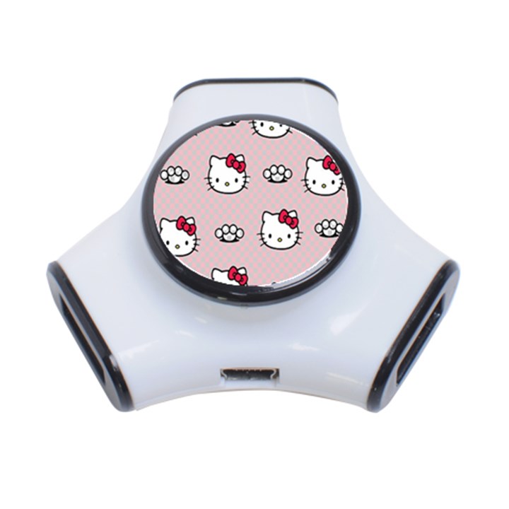 Hello Kitty 3-Port USB Hub