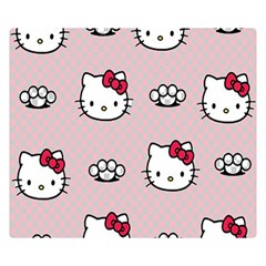 Hello Kitty Double Sided Flano Blanket (small)  by nateshop