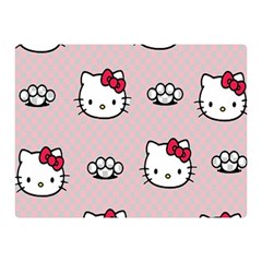 Hello Kitty Double Sided Flano Blanket (mini)  by nateshop