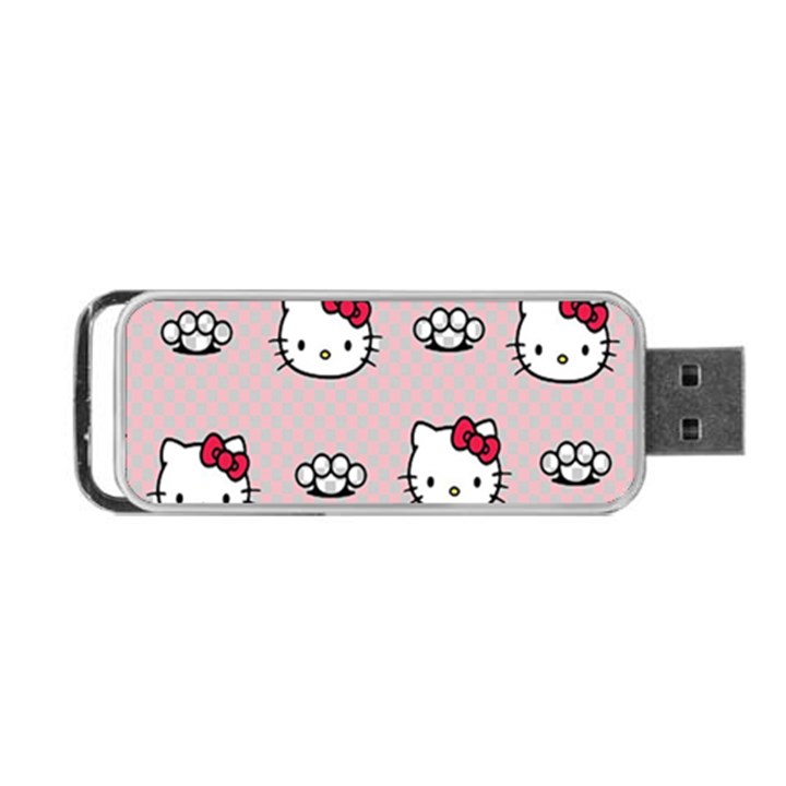 Hello Kitty Portable USB Flash (One Side)