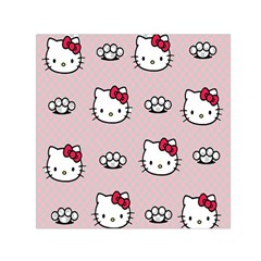 Hello Kitty Square Satin Scarf (30  X 30 ) by nateshop