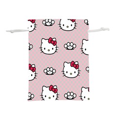 Hello Kitty Lightweight Drawstring Pouch (l) by nateshop