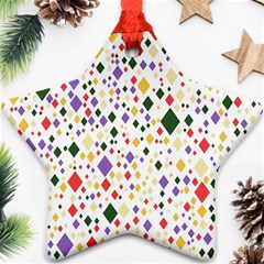 Illustration Star Ornament (two Sides)