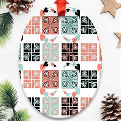 Mint Ornament (oval) by nateshop