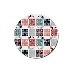 Mint Rubber Coaster (round)