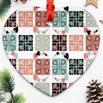 Mint Heart Ornament (Two Sides) Front