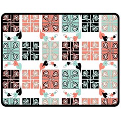 Mint Fleece Blanket (medium)  by nateshop