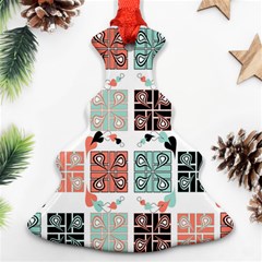 Mint Christmas Tree Ornament (two Sides)