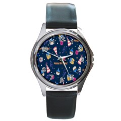 Party-hat Round Metal Watch by nateshop