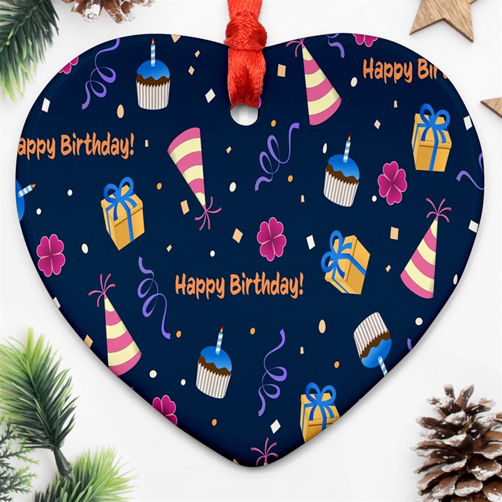 Party-hat Ornament (Heart)