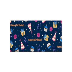 Party-hat Sticker (rectangular) by nateshop