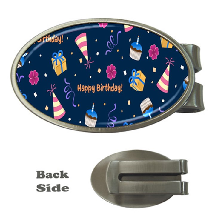 Party-hat Money Clips (Oval) 