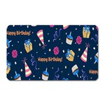 Party-hat Magnet (Rectangular) Front