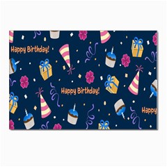 Party-hat Postcard 4 x 6  (pkg Of 10) by nateshop