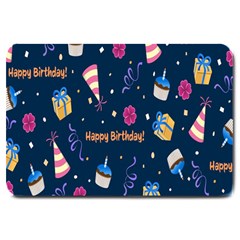 Party-hat Large Doormat by nateshop