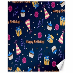 Party-hat Canvas 11  X 14  by nateshop