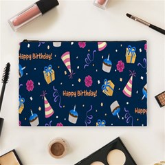 Party-hat Cosmetic Bag (large) by nateshop