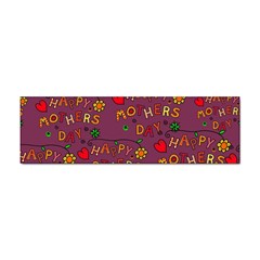 Seamless,happy Mothers Day Sticker (bumper) by nateshop