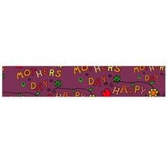 Seamless,happy Mothers Day Large Flano Scarf  by nateshop