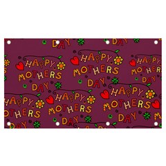 Seamless,happy Mothers Day Banner And Sign 7  X 4  by nateshop